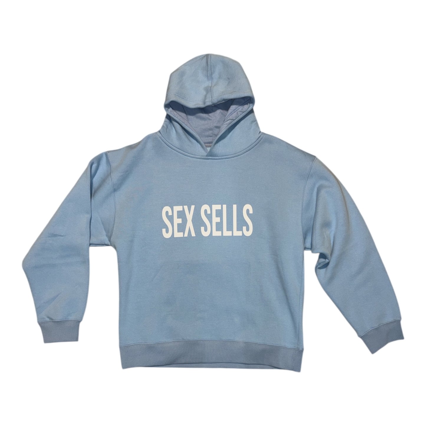 Baby Blue Sex Sells Hoodie