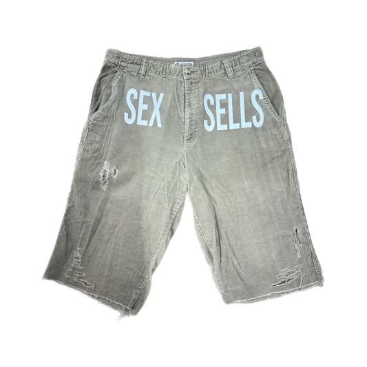 SEX SELLS 1 of 1 CORDUROY SHORTS