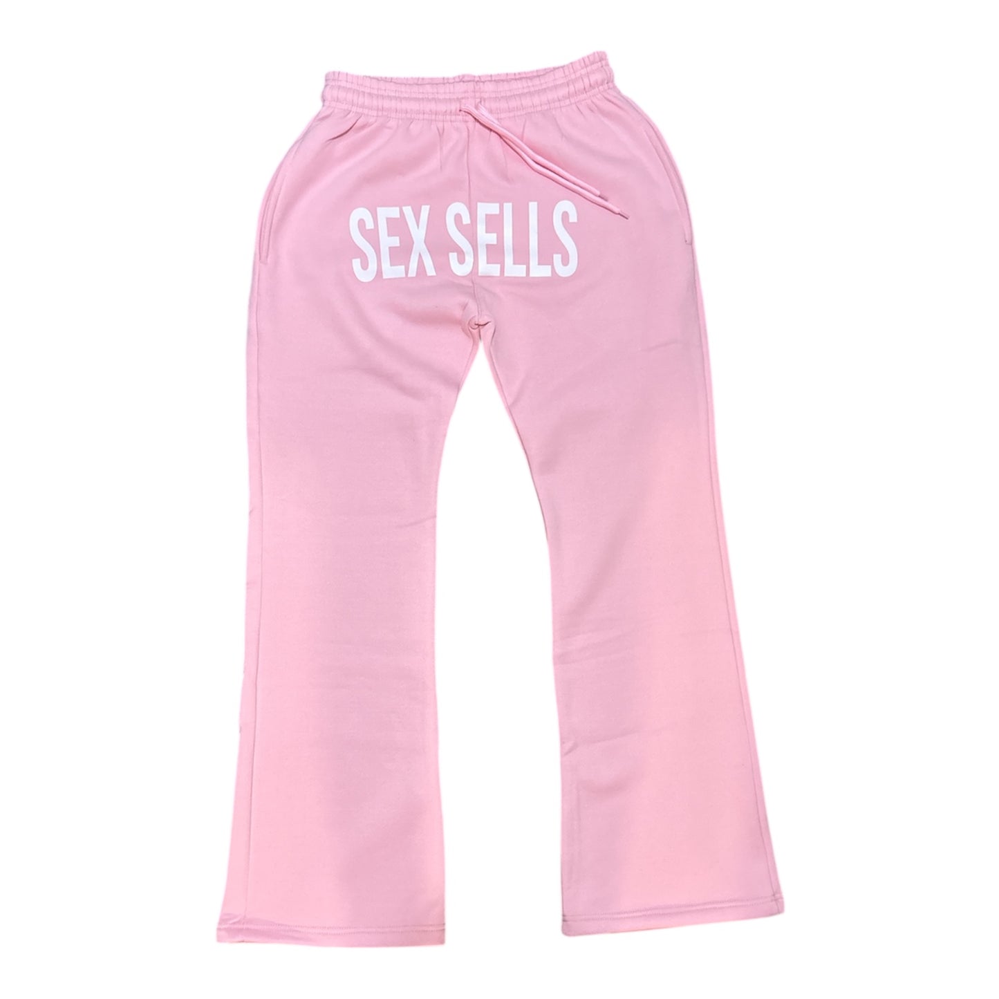 Pribs Fine Sh!t Pink Sex Sells Flair Pants