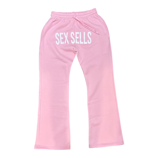 Pribs Fine Sh!t Pink Sex Sells Flair Pants