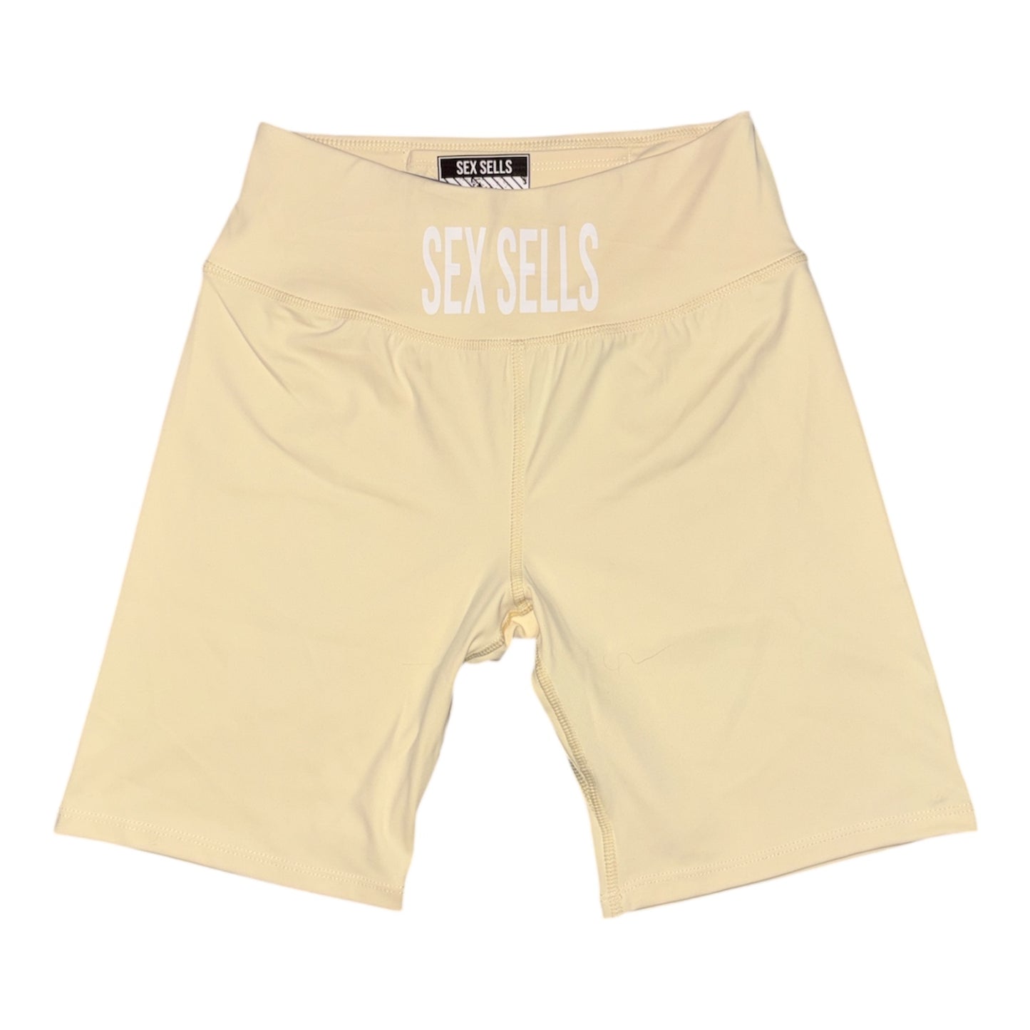 Cream Sex Sells Sports Biker Short