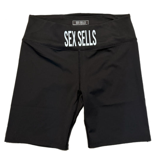Black Sex Sells Sports Biker Short