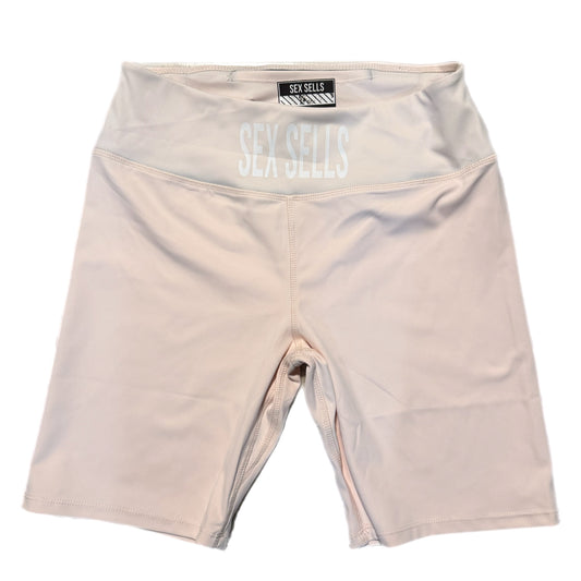 Light Fine Sh!t Pink Sex Sells Biker Short